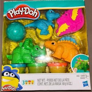 Play-Doh Dinosaur Play Set - Bright Multicolor